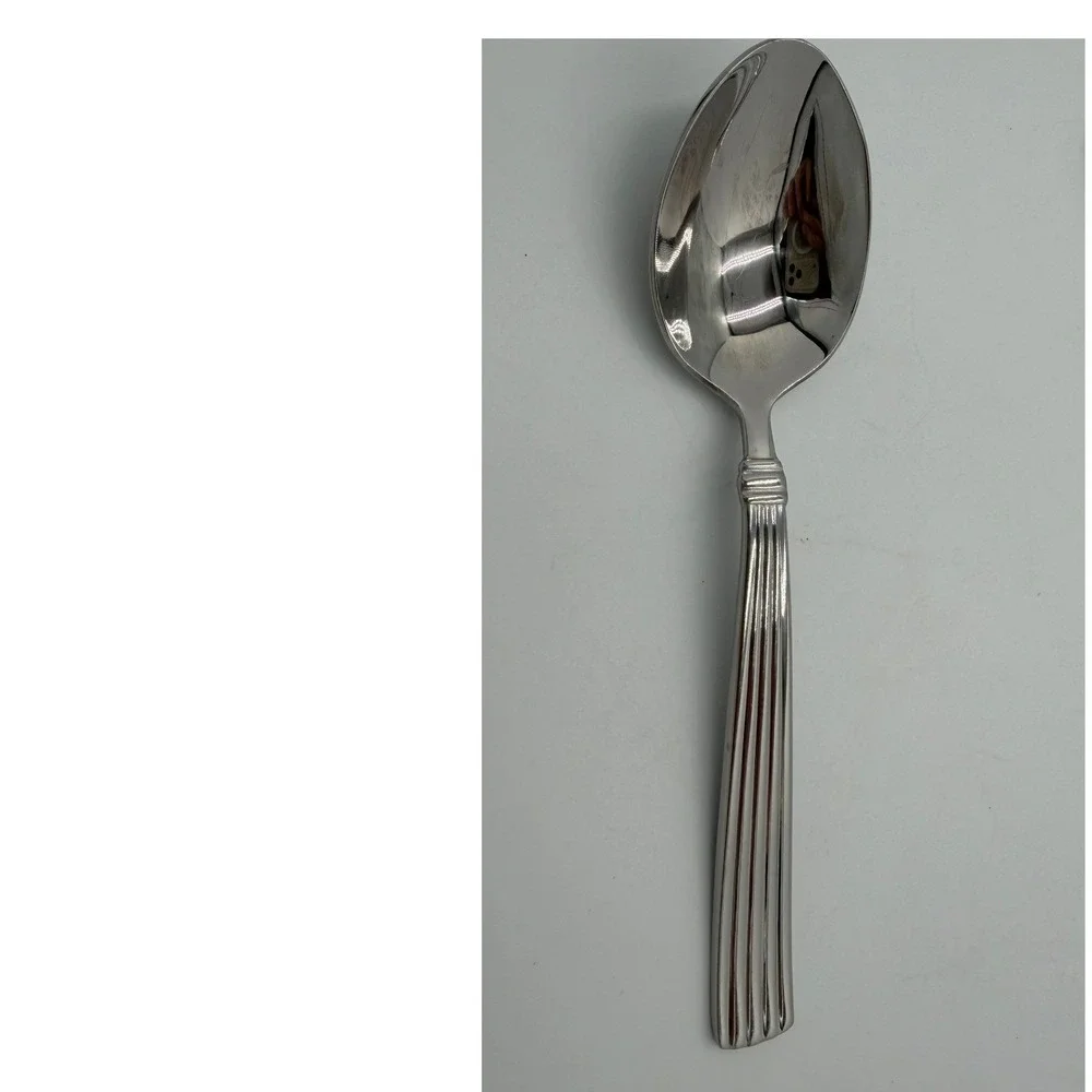 Reed & Barton Teaspoons Set of 16 Stainless 18/10 Fluted Ribbed
